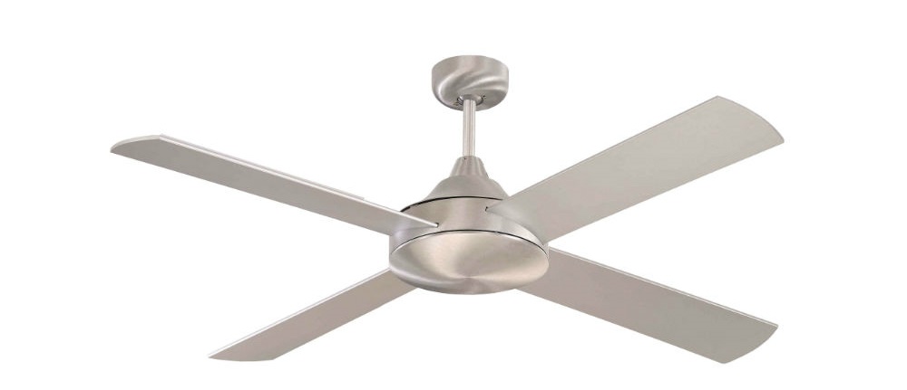 Milano DC Brushed aluminum (No Light)