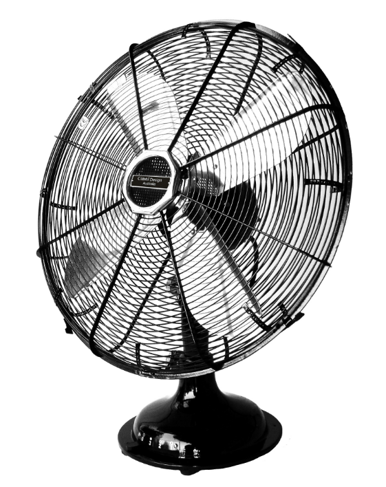 400mm Black Desk Fan