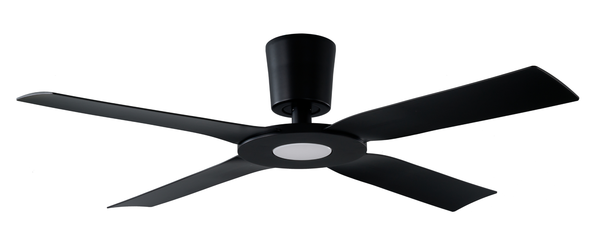 Milano Velocity Matt Black with dimmable LED light