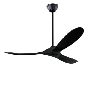 Milano SLIDER Junior Matt Black With Black (Solid Timber) Blade Fan - No Light Milano SLIDER Junior Matt Black With Black (Solid Timber) Blade Fan - No Light