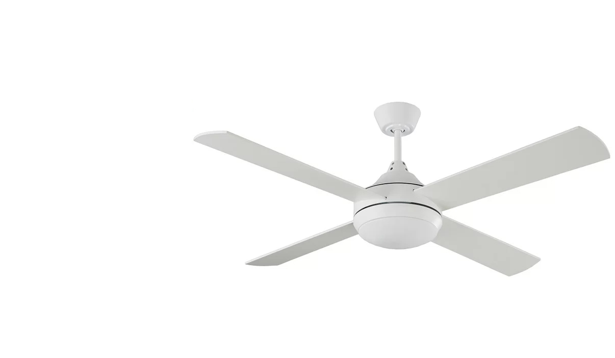 Milano Elite DC White With (Dimmable LED) Light