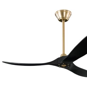 Milano SLIDER Junior Burnished Brass with Black Blade with Black & Brass Bottom Plate (NO LIGHT) Milano SLIDER Junior Burnished Brass with Black Blade with Black & Brass Bottom Plate (NO LIGHT)